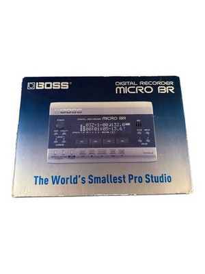 BOSS MICRO BR Multi 4 Track Recorder With Box And Manual SD Card