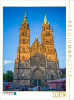Calvendo Puzzle Nuremberg - St. Lawrence Church | 1000 Pieces, Finished Size 25.