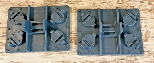 1980 Kenner Star Wars Imperial Attack Base Roof Panels 716016 D & E ESB Parts