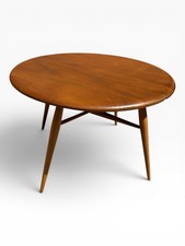 Vintage Ercol Blue Label Model 308 Elm Gate Leg Coffee Table Mid Century 1960s