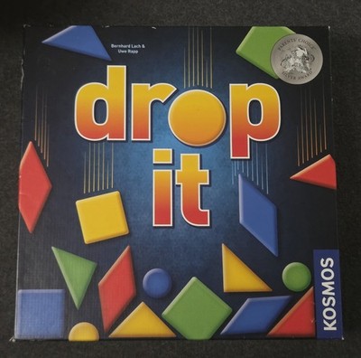 Drop It Strategy Game 100% COMPLETE Great Condition Kosmos 2-4 Players READ