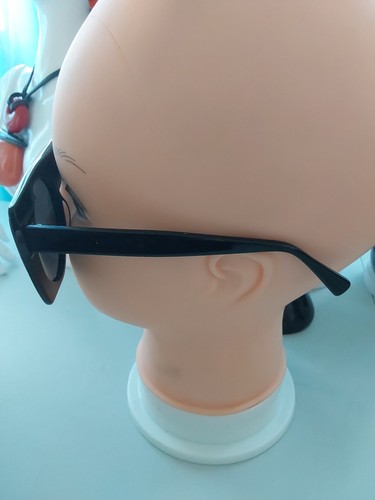 Top plano mujeres hombres moda gafas de sol negras marco cuadrado lentes redondas - Imagen 4 de 7