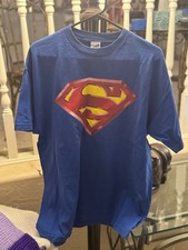 Superman Warner Bros. DC Comics Shirt - Unknown Size - Used - C Measurements