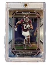 Panini 2023 Prizm Draft Picks Rookie #117 Devon Achane Texas A&M Aggies Football
