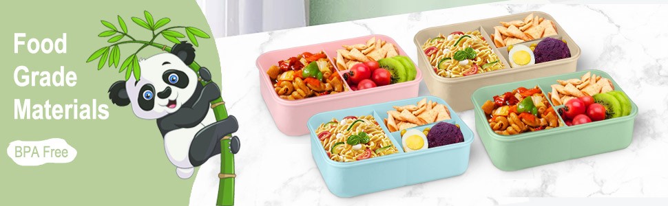 Bento Box for Adult, 1200 ML Lunch Containers, LeakProof Lunch