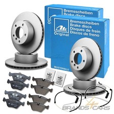 ATE BREMSSCHEIBEN + BELÄGE+WK VORNE+HINTEN FÜR VW BORA 1LJ BJ 98-05
