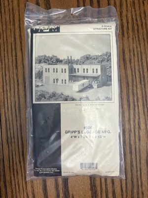 Design Preservation Models N Scale Structure Kit Gripp s Luggage Mfg. #506