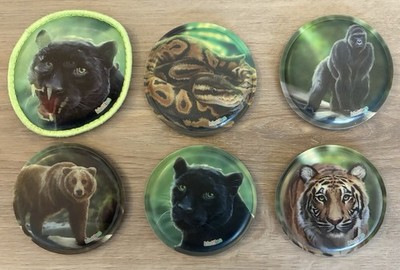  RambazamBär  Ergobag Kletties Dschungel Wildtiere + Wackelklettie Panther