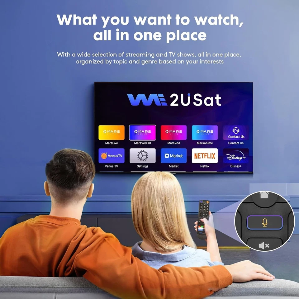 We2USat K3 PRO Android Smart TV Box 2025 Version - Image 2 of 4