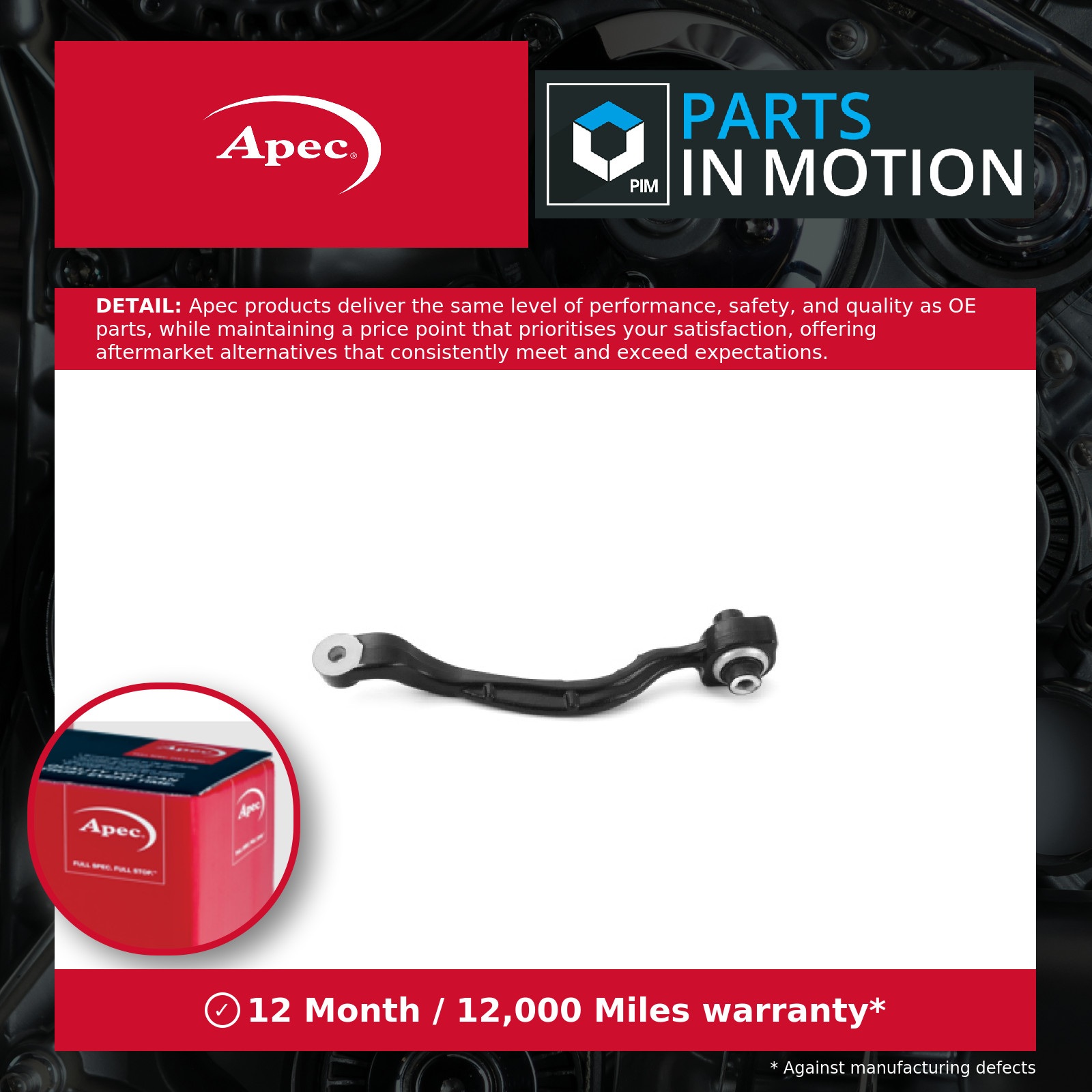 Wishbone / Suspension Arm fits MERCEDES E63 AMG S212, W212 6.2 09 to 15 M156.985