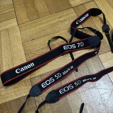 Canon EOS 50D / EOS 70D Genuine DSLR Camera Neck Strap OEM Bundle Of 3
