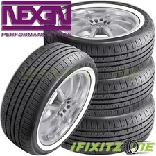 4 Nexen Npriz Ah5 22570r15 100t White Wall All Season Tire 50000 Mile Warranty 4 Nexen Npriz Ah5 22570r15 100t White Wall All Season Tire 50000 Mile Warranty