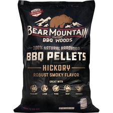 Bear Mountain BBQ Premium Woods 20 Lb. Hickory Wood Pellet FK14 Bear Mountain