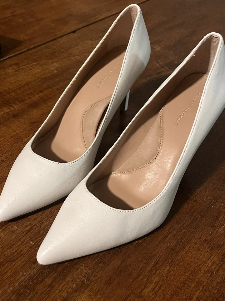 Zapatos de salón Ann Taylor blancos talla 8,5 Foto 3 de 4