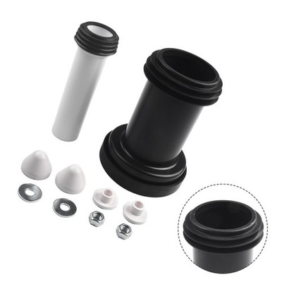 Anschlussrohrset Badezimmer Widgets Pan Anschlussrohr Satin Seidenmatt Verchromt