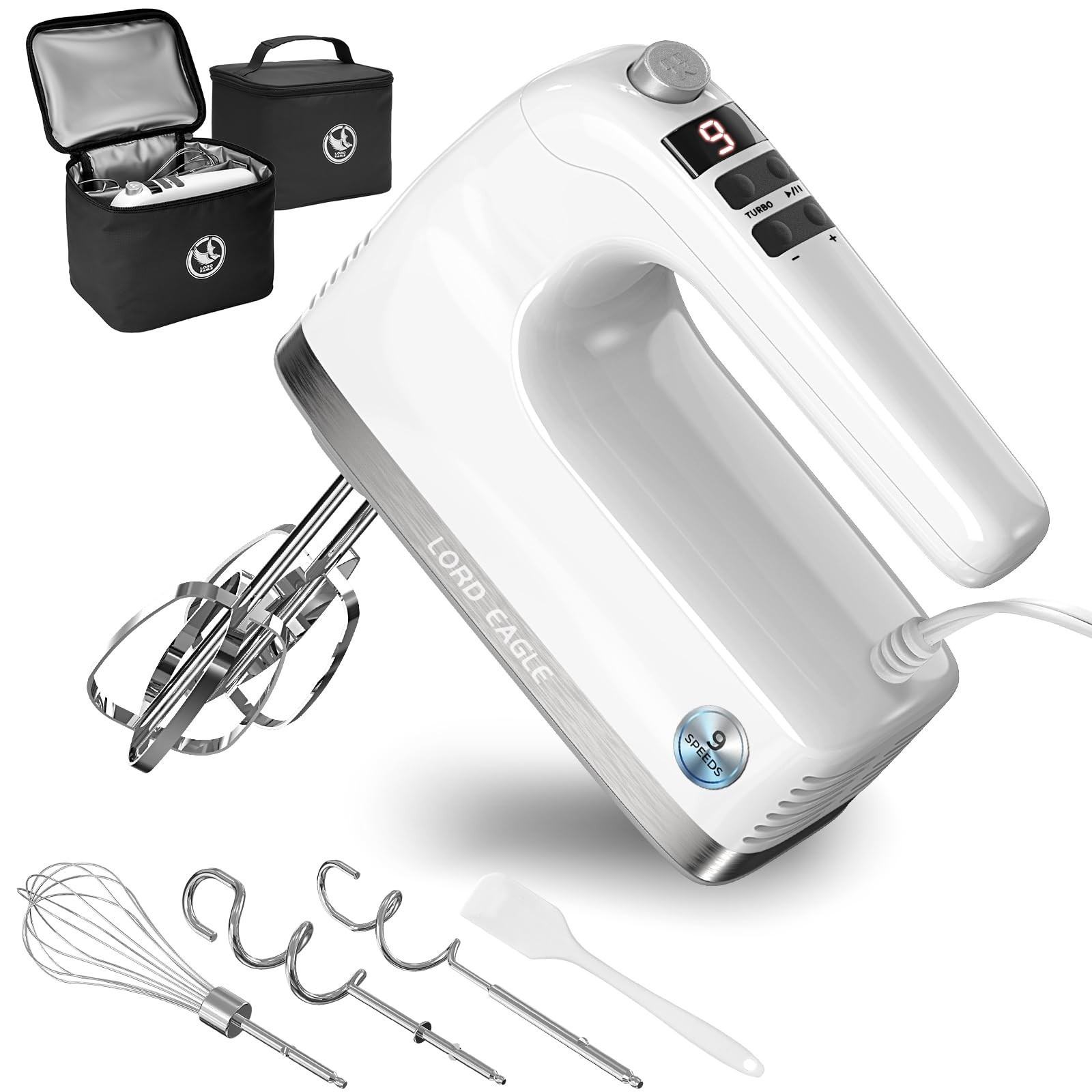 VonShef 5 Speed Hand Mixer - Image 2