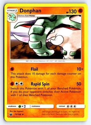 Donphan 73 UC Celestial Storm Pokemon NM/M