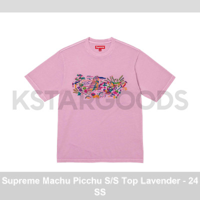 【Supreme】Machu Picchu Short Sleeve Top★Lavender★24SS★ Supreme Machu Picchu S/S Top Lavender - 24SS | eBay