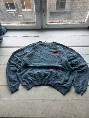 VNTG  FLAMES CALGARY RARE SWEATSHIRT BIG LOGO  CANADIES WAVES