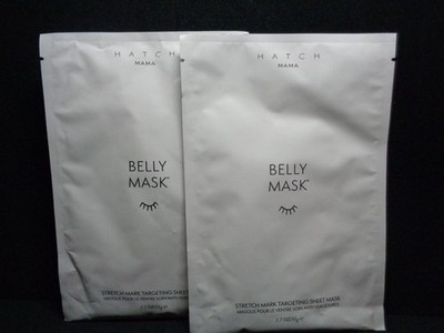 Hatch Mama Belly Mask 2 Stretch Mark Targeting Sheet Masks 1.7 oz