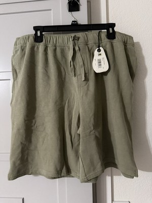 Prana Mens North County Shorts High Tide 100% Cotton 2XL Green New