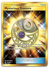 Mysterious Treasure (Secret) #145/131 (Holo) NM SM - Forbidden Light Pokemon