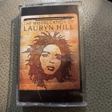 The Miseducation of Lauryn Hill Cassette 1998 Ruffhouse Records Fugees HTF Tape