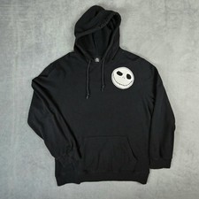 Jack Skellington Mens Hoodie Pumpkin King Nightmare Before Christmas Disney XL