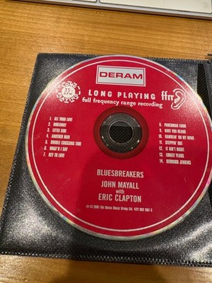 DISC ONLY JOHN MAYALL with ERIC CLAPTON Blues Breakers Germany CD DERAM c3