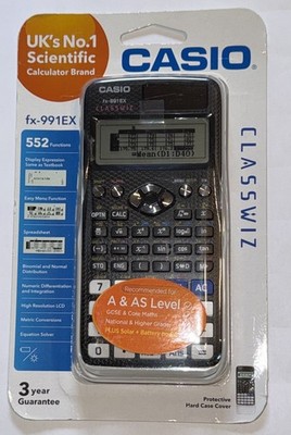 Original Casio Fx-991EX Classwiz Advanced Engineering wissenschaftlicher Taschenrechner 