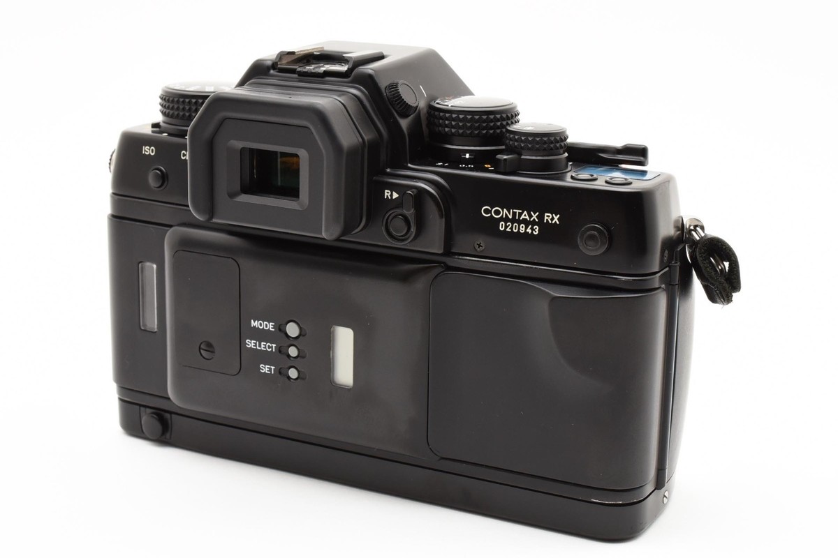 🚀🎁《MINT w/BODY CAP》CONTAX RX Black 35mm SLR Film Camera