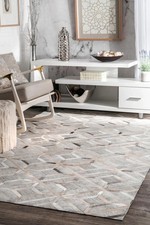 New Handmade tufted Area Rug  living room bedroom kitchen