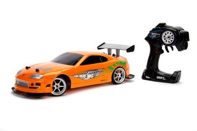 Toyota Supra Brian's Fast & Furious Drift RC - Jada  (1/10) Remote Control