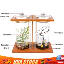 Betta Fish Tank Mini Fish Bowls For Beta Fish Glass Aquaponic Fish Tank Clear