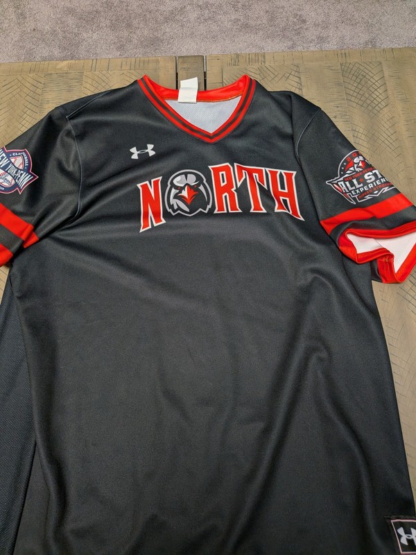 SIZE XL 2015 NYPL All-star Game GAME JERSEY ISSUED Auto Drew Smith Mets