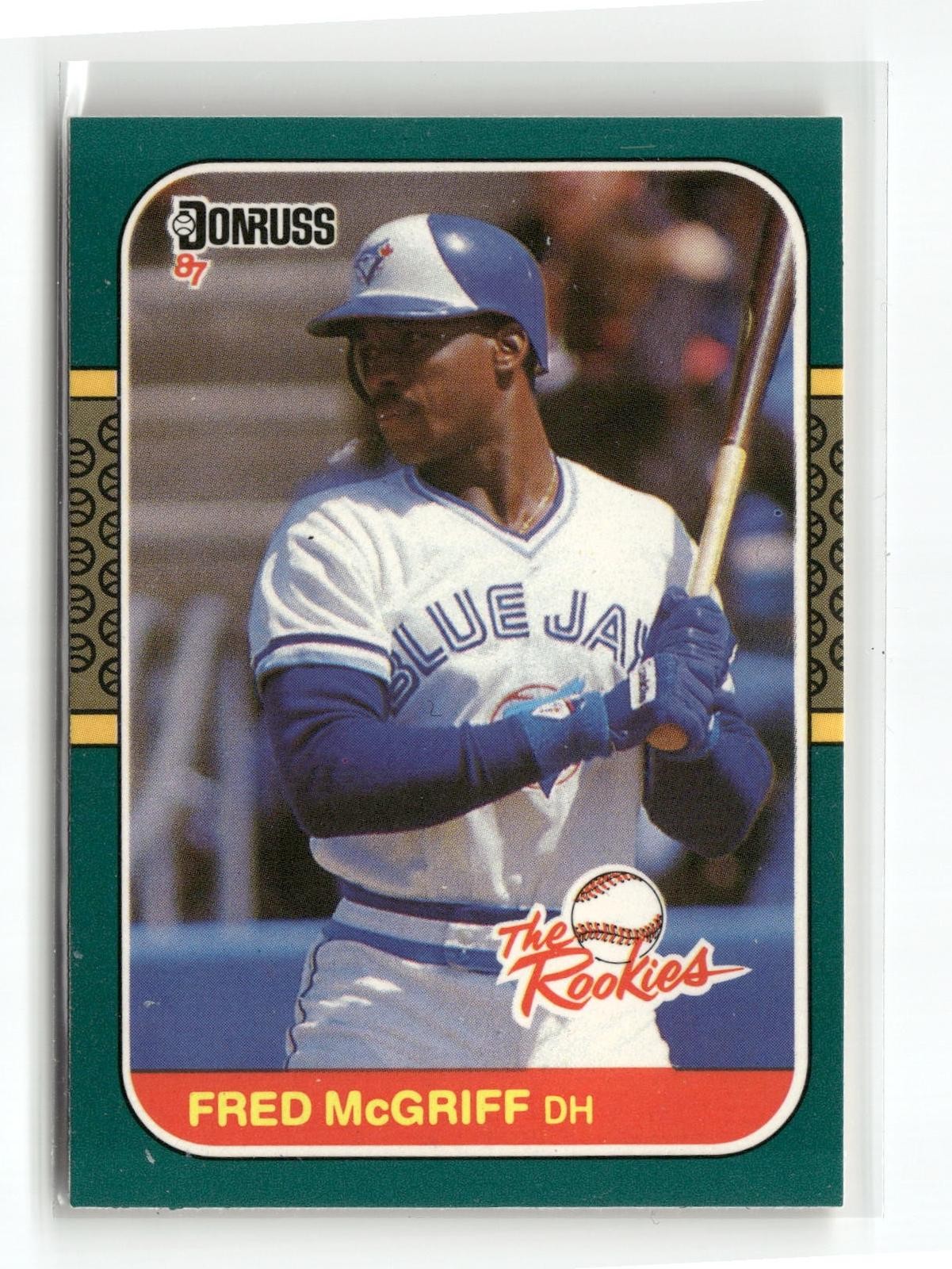 1987 Donruss The Rookies #31 Fred McGriff Toronto Blue Jays