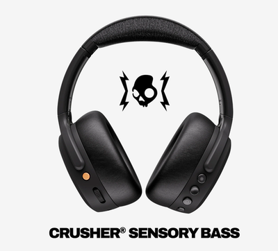 Skullcandy Crusher ANC 2 Bluetooth Wireless Headphones - Black