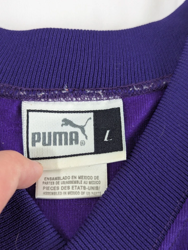 Camiseta Daunte Culpepper Minnesota Vikings Puma #11 púrpura L grande vintage años 00 Foto 3 de 4