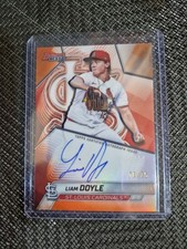 16/25 Orange Refractor 🔥2025-26 Bowmans Best Liam Doyle🔥 AUTO 🔥 Rare