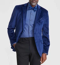Alfani Men's Slim-Fit Solid Velvet Sport Coats MSRP $295