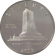 First Flight Centennial Commemorative Half Dollar 2003 P Proof Clad