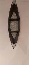 Présentoir bateau en métal par Pierre les corbeaux.