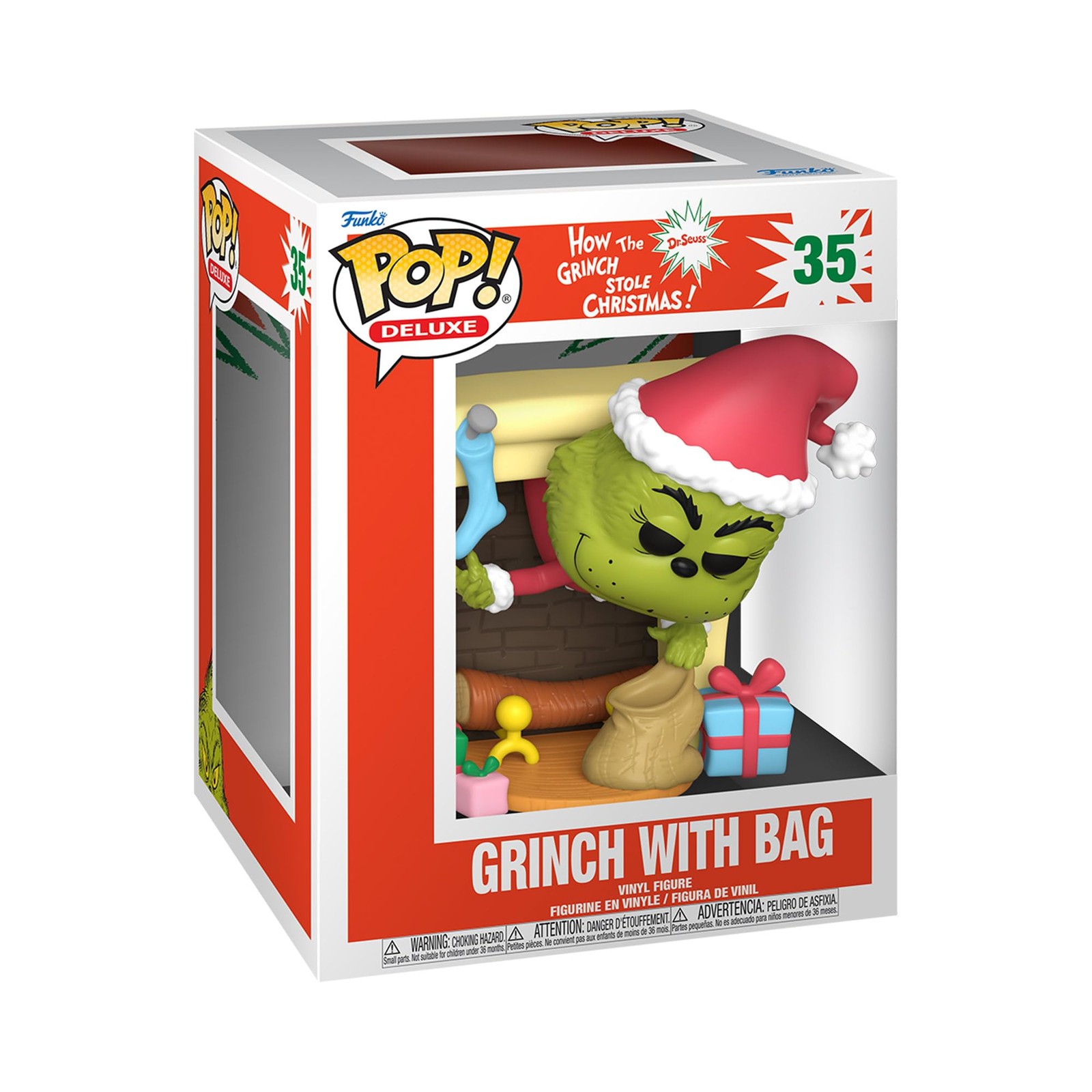 Funko Pop! Deluxe: HtGSC - the Grinch With Bag - How the Grinch Stole Christmas