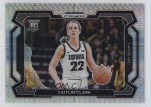 2024 Panini Prizm Draft Picks Hyper Variations Caitlin Clark #57 Rookie RC