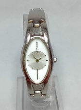 Accu2 By Accurist Ladies Silver Tone Quartz Watch. New Battery. 14.5cm Wrist