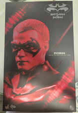 Hot Toys Batman & Robin Robin MMS787 1 6 Scale 11.8 Figure w Rolling Eyes