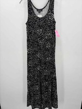 Pre-Owned Karen Kane Black Size Medium Maxi Sleeveless Dress
