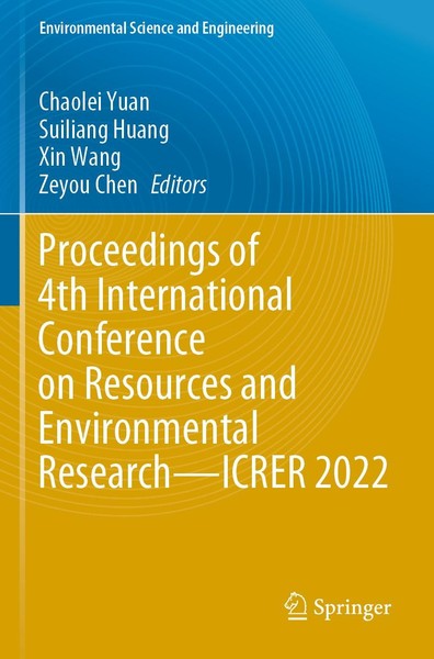 Proceedings Of 4Th International Conference On Resources And Environmental Resea-image
