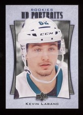 2016-17 UPPER DECK UD PORTRAITS ROOKIE #P-100 KEVIN LABANC