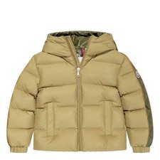 Moncler Kids Benton Hooded Down Jacket, Size 6Y